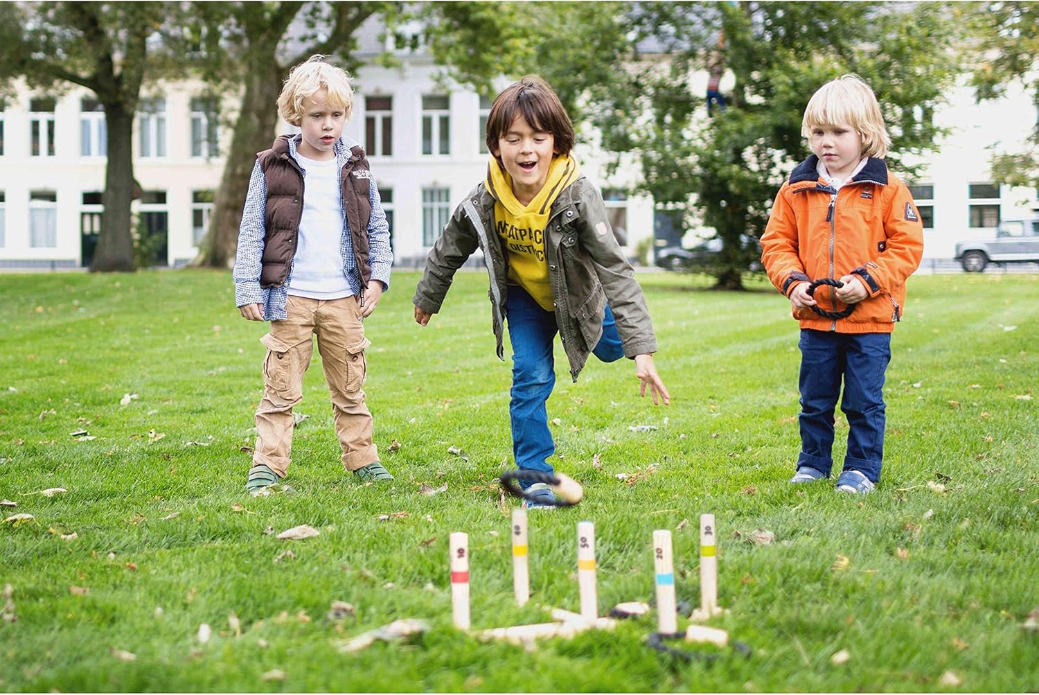 Bs Toys - Bs Toys Houten Ringwerpspel 6Dlg.