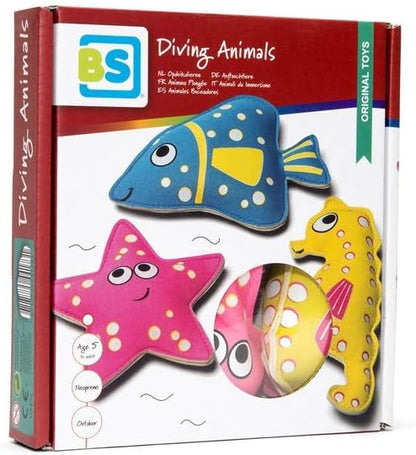 BuitenSpeel Tauchen Tiere, 14 x 14 x 2