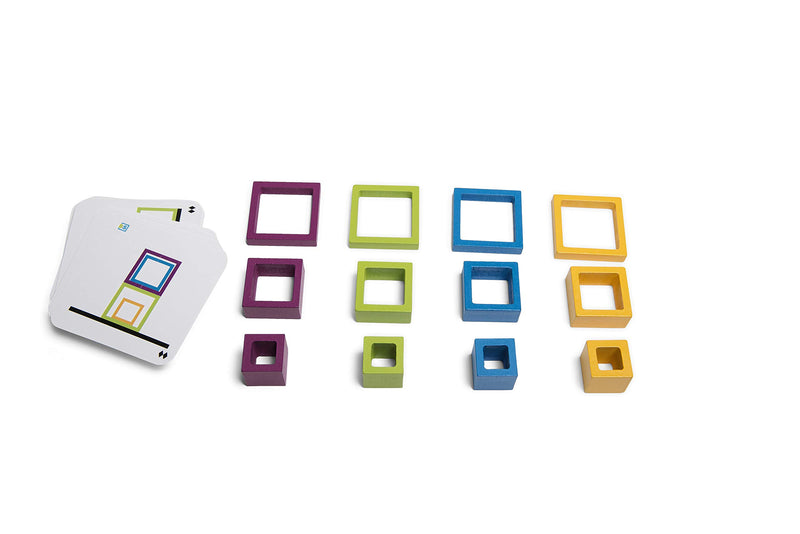 BS Toys Frames - Interaktives Puzzlespiel - Spannendes Kopierspiel - Fördert Geschicklichkeit und Schnelligkeit - Spielspaß für bis zu 4 Kinder
