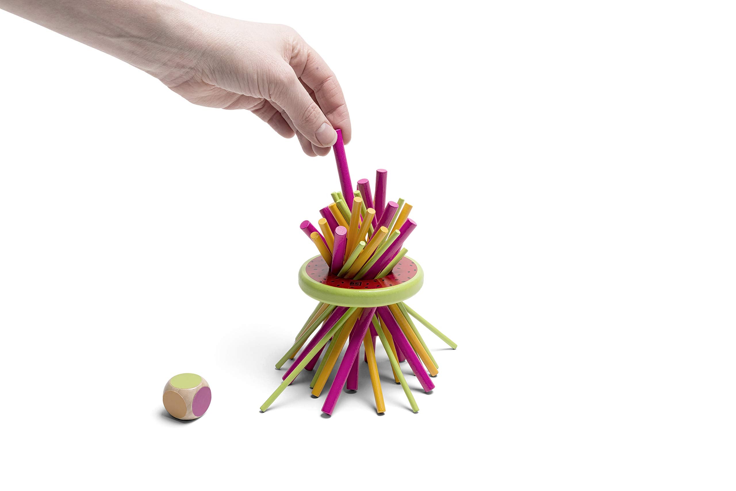 BS TOYS- Mikado Melon Juegos de Habilidad, Multicolor (138-002-013