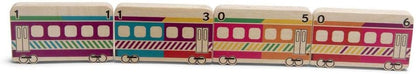 BS Toys Trains Trenes Domino, Multicolor (Buitenspeel BV GA373