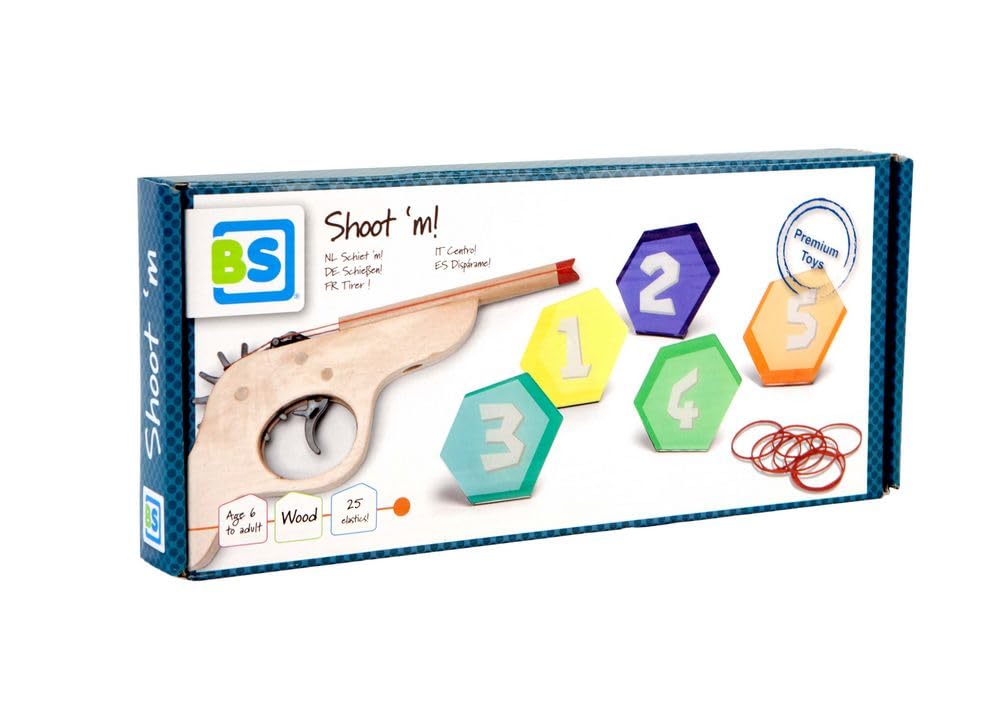 BS Toys - Gun schieten spellen, GA409, meerkleurig