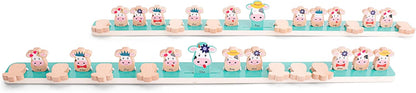 BS Toys - BS Toys Welke Koe Ben ik Houten Spel