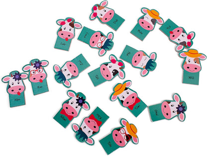 BS Toys - BS Toys Welke Koe Ben ik Houten Spel