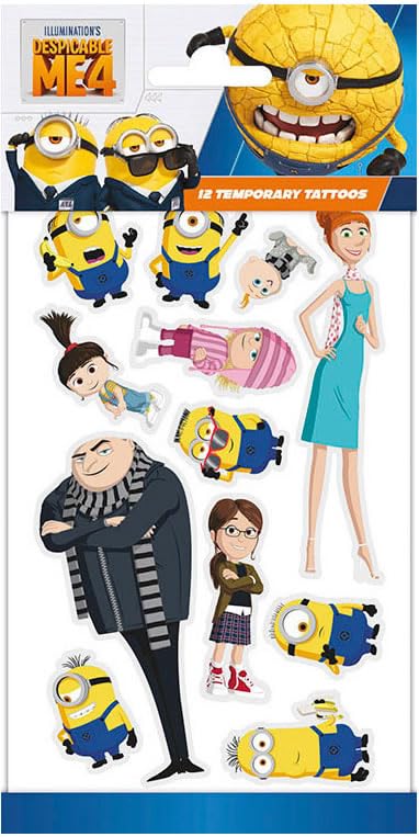 Totum - Tattoos Despicable Me 4