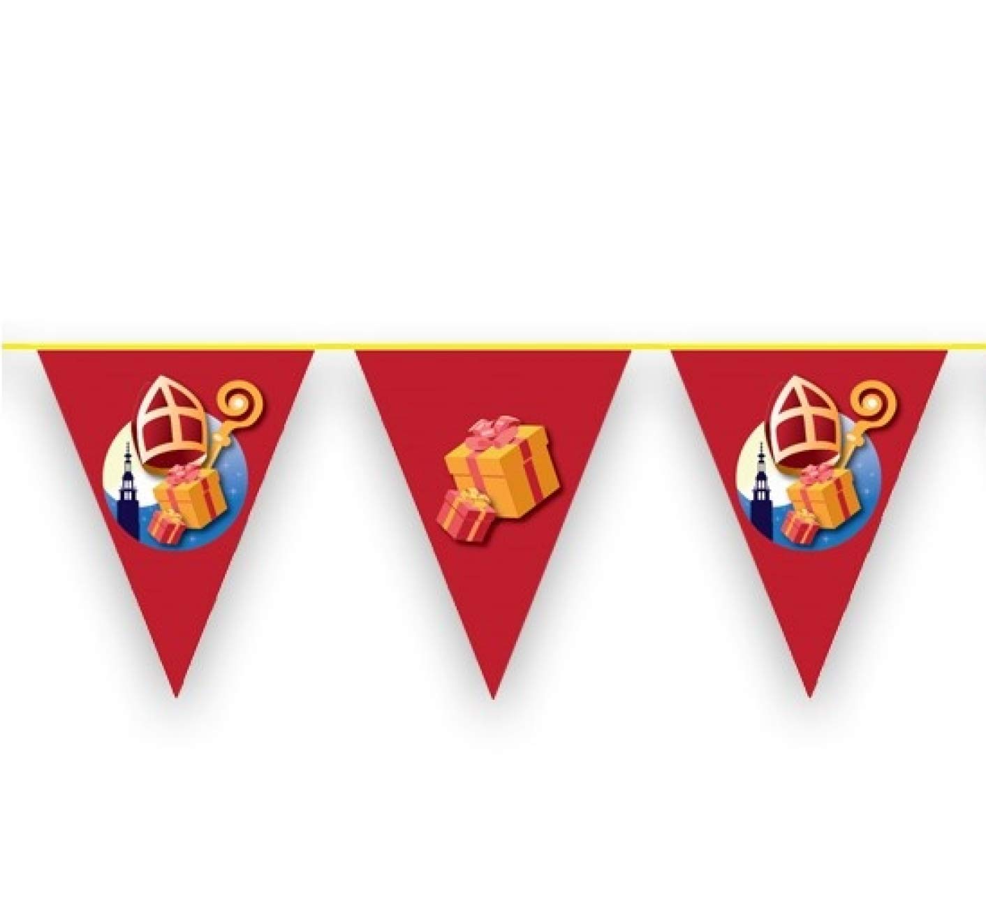 Haza Witbaard - Vlaggenlijn Sinterklaas 10 meter