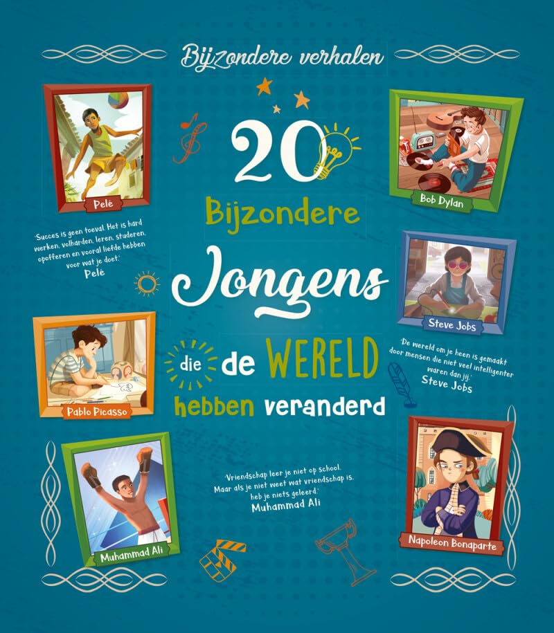 Rebo Publishers - 20 Bijzondere Jongens die de Wereld Hebben Veranderd