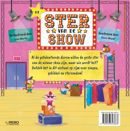 De ster van de show: iedereen kan een ster worden! (Prentenboek padded