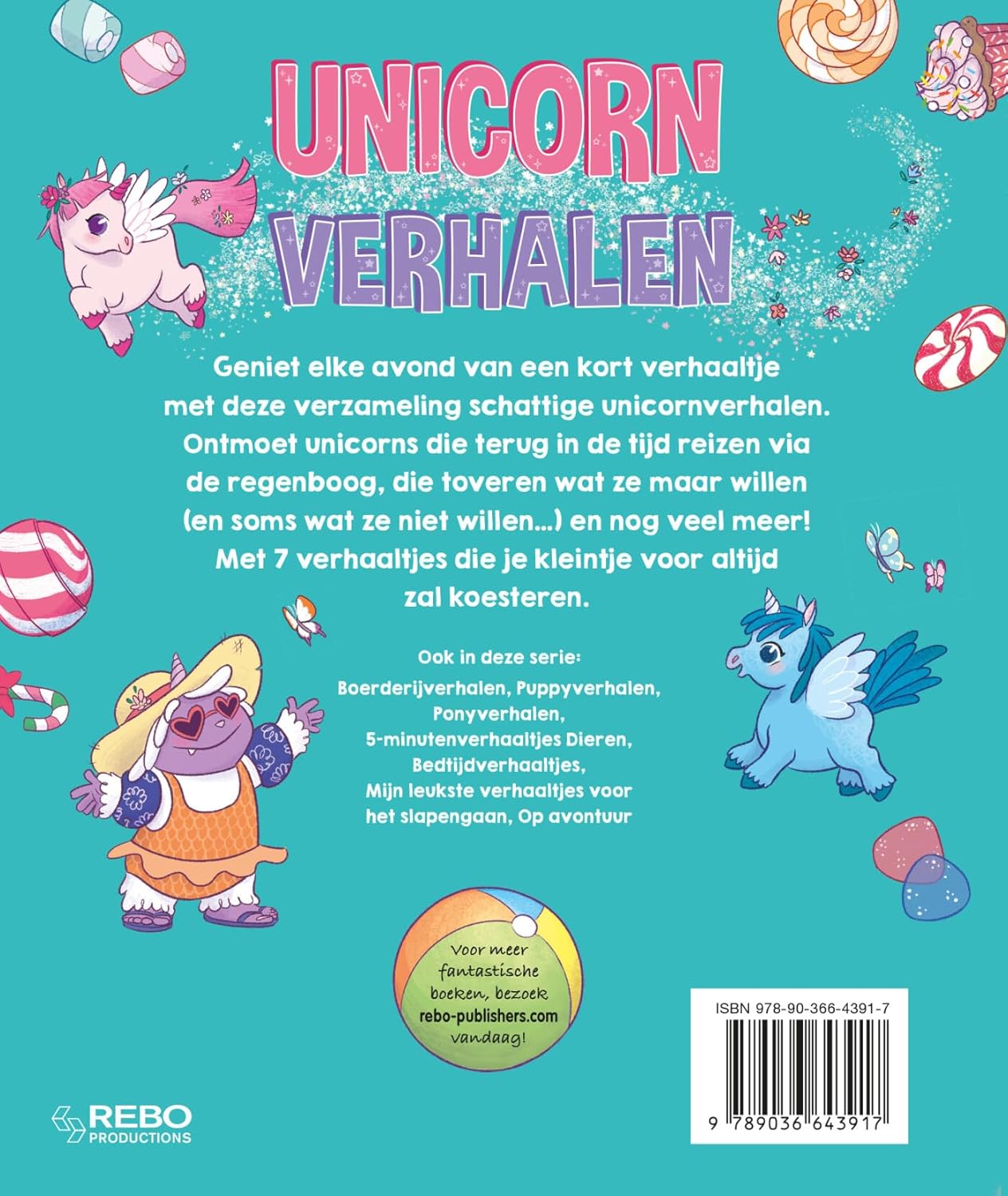 Unicorn verhalen: 7 verhaaltjes, 1 voor elke dag van de week