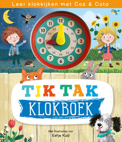 Rebo Publishers - Tik tak klokboek - Cas & Cato