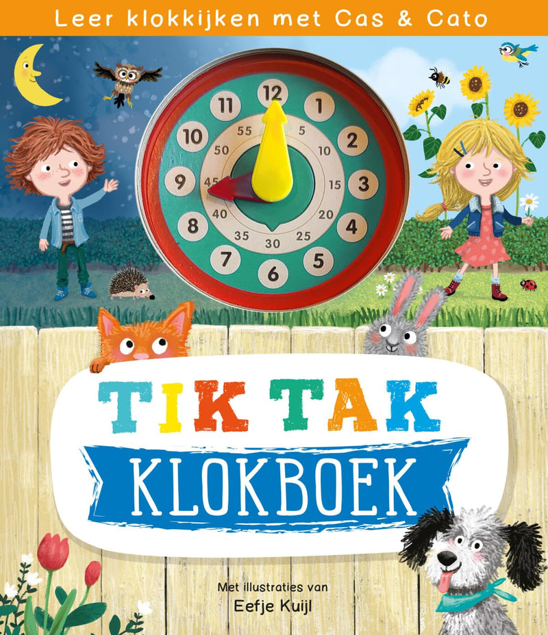 Rebo Publishers - Tik tak klokboek - Cas & Cato