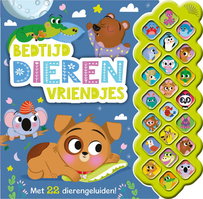 Rebo Publishers - Geluidenboek Bedtijd Dierenvriendje