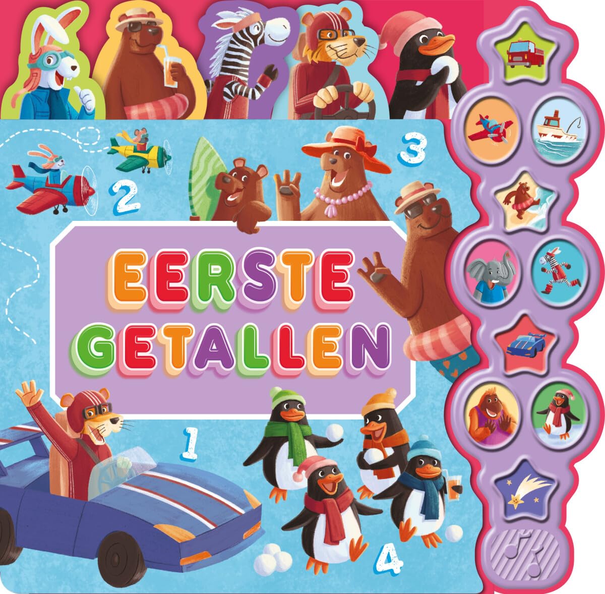 Rebo Publishers - Geluidenboek Eerste Getallen