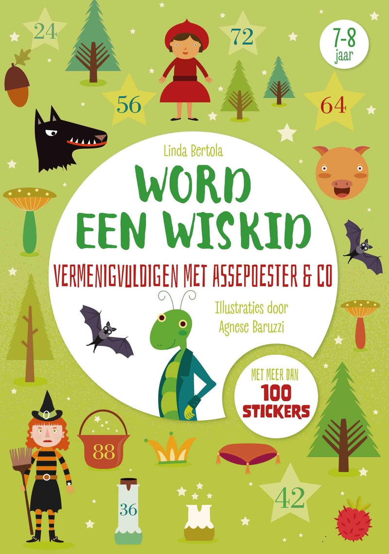 Rebo Publishers - Vermenigvuldigen Assepoester Wiskid