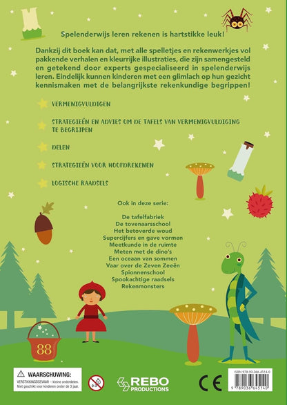 Rebo Publishers - Vermenigvuldigen Assepoester Wiskid