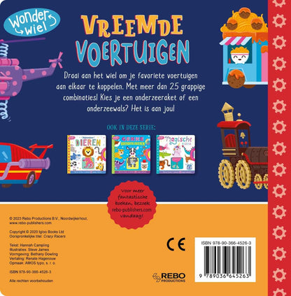 Rebo Publishers - Vreemde Voertuigen - Wonderwiel