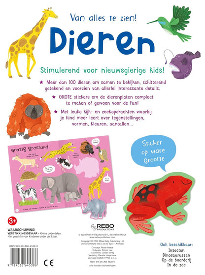 Rebo Publishers - Dieren - Van Alles Te Zien!