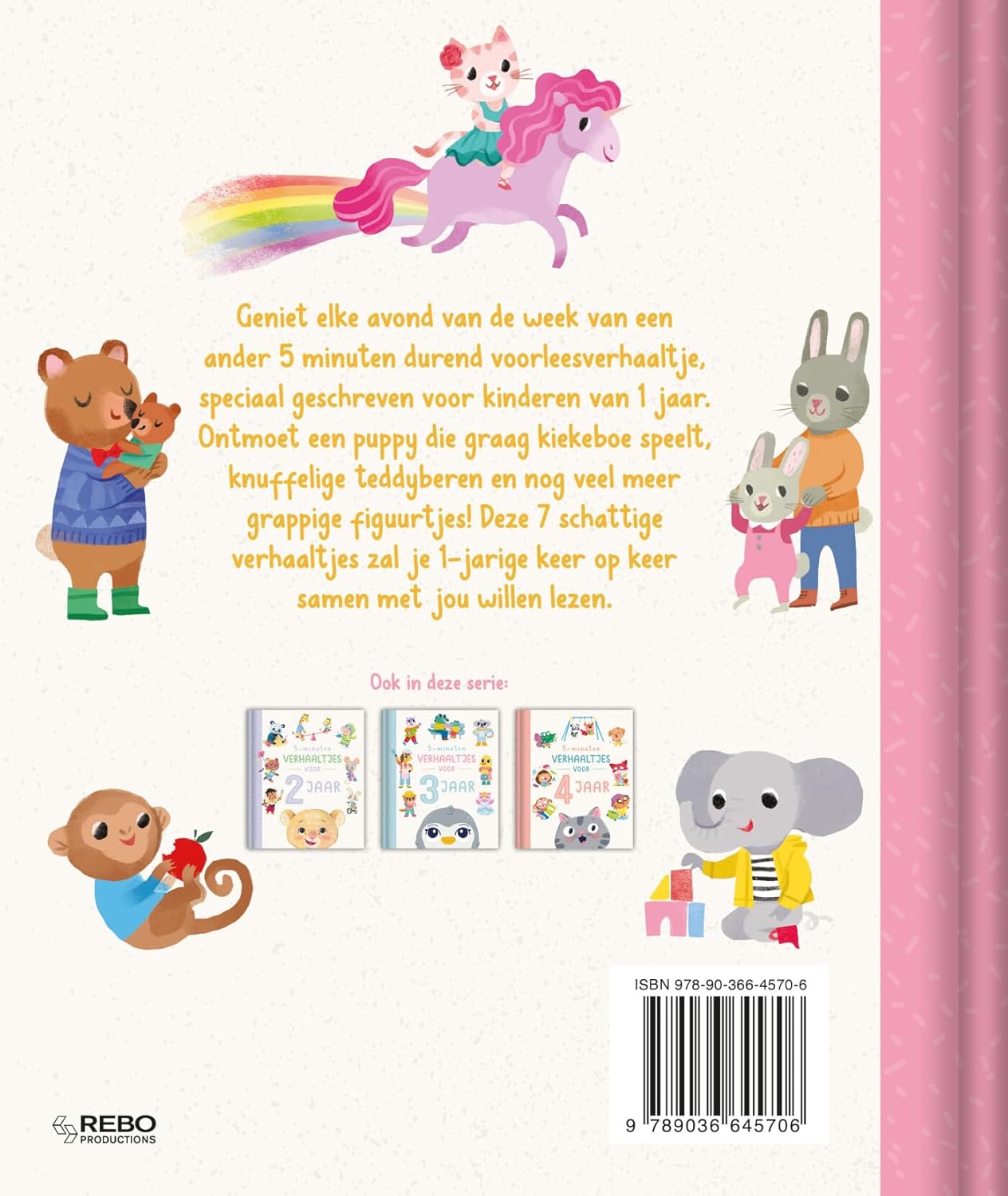 Rebo Publishers - 5-Minutenverhaaltjes Voor 1 Jaar