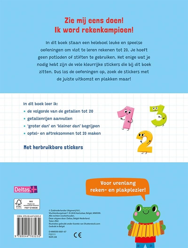 Ik leer rekenen met stickers (6-7 j.