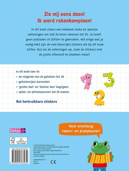Ik leer rekenen met stickers (6-7 j.