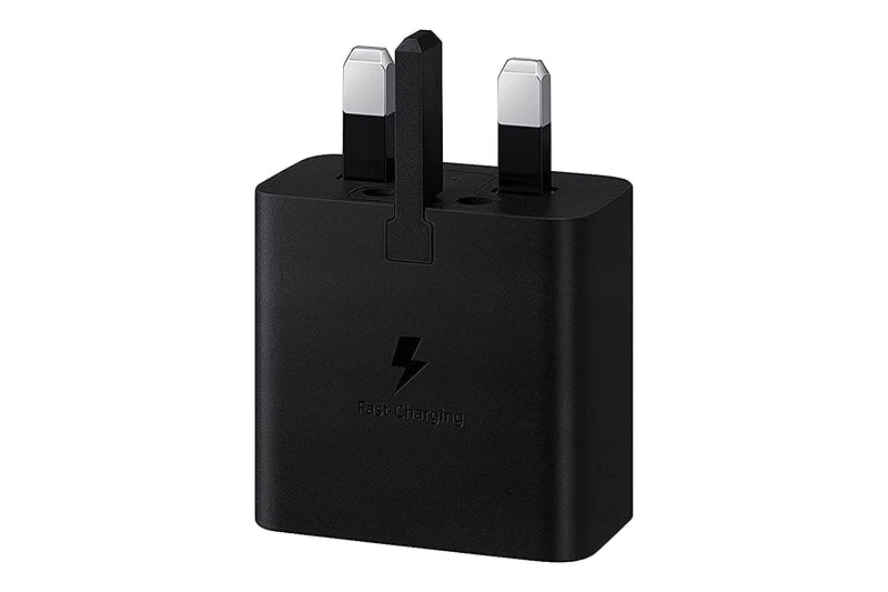 Samsung Galaxy Official 15W Adaptive Fast Charger (without USB-C to C Data Cable), Black