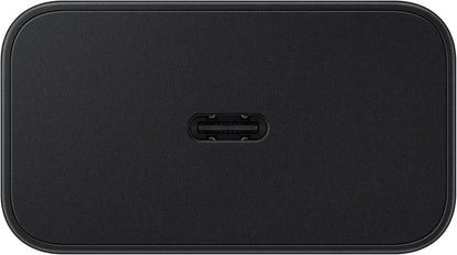 Samsung Galaxy Official 25W Super Fast Charging Travel Adapter (with USB-C to C Data Cable), Black