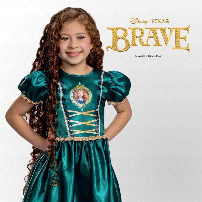 Disney Official Standard Merida Costume Kids, Princess Dress Up for Kids