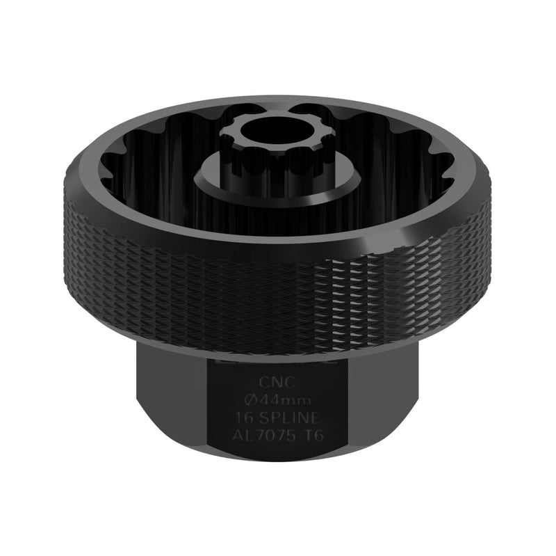 LEZYNE CNC Alloy BB Tool, Bicycle Bottom Bracket Tool, Road, Mountain, Gravel Bike, Black, Compatible with Shimano, SRAM, Campaganolo, Race Face