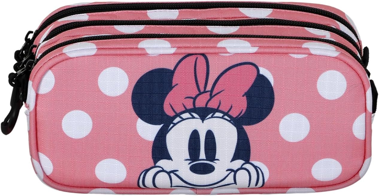 Minni Mouse Closer-Astuccio Trick FAN 2.2, Rosa, 23 x 11 cm