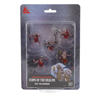 WizKids D&D Icons of The Realms: Kuo-TOA Warband
