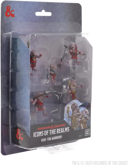 WizKids D&D Icons of The Realms: Kuo-TOA Warband