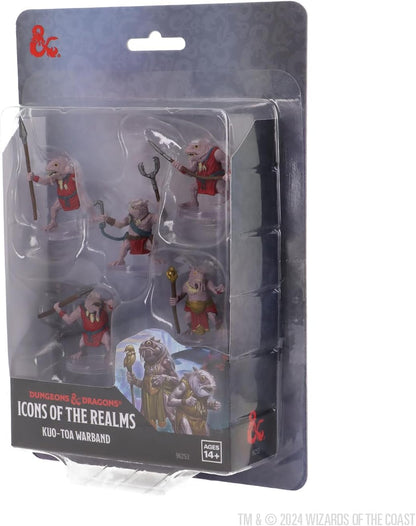 WizKids D&D Icons of The Realms: Kuo-TOA Warband