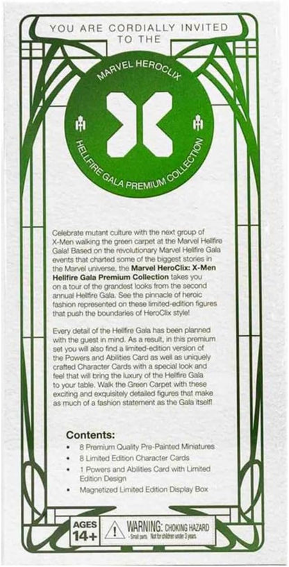 Marvel HeroClix : X-Men - Hellfire Gala Premium Collection 2 Miniatures Game