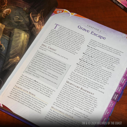 D&D Book Tabs: Planescape: Adventures in The Multiverse