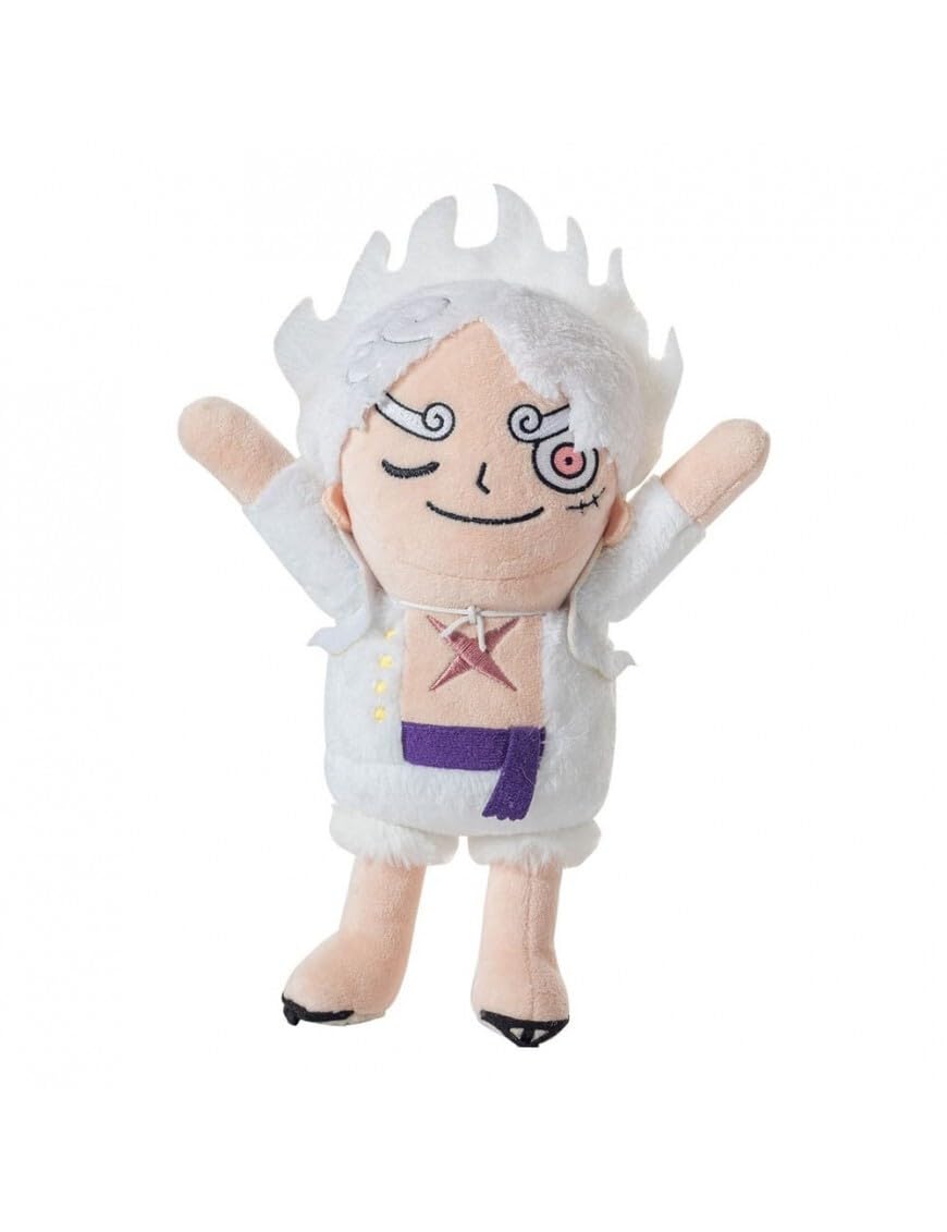 SAKAMI Plush Luffy Gear 5 Stretchable Plush 27Cm