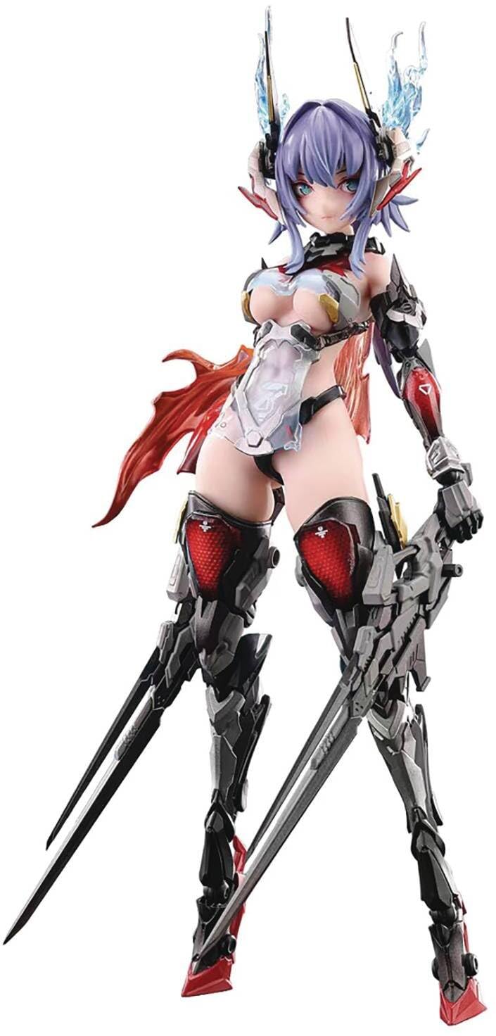 Original Character figurine Plastic Model Kit Alloy Articulated Assemblable Model Thunderbolt-Barbera Red 21 cm