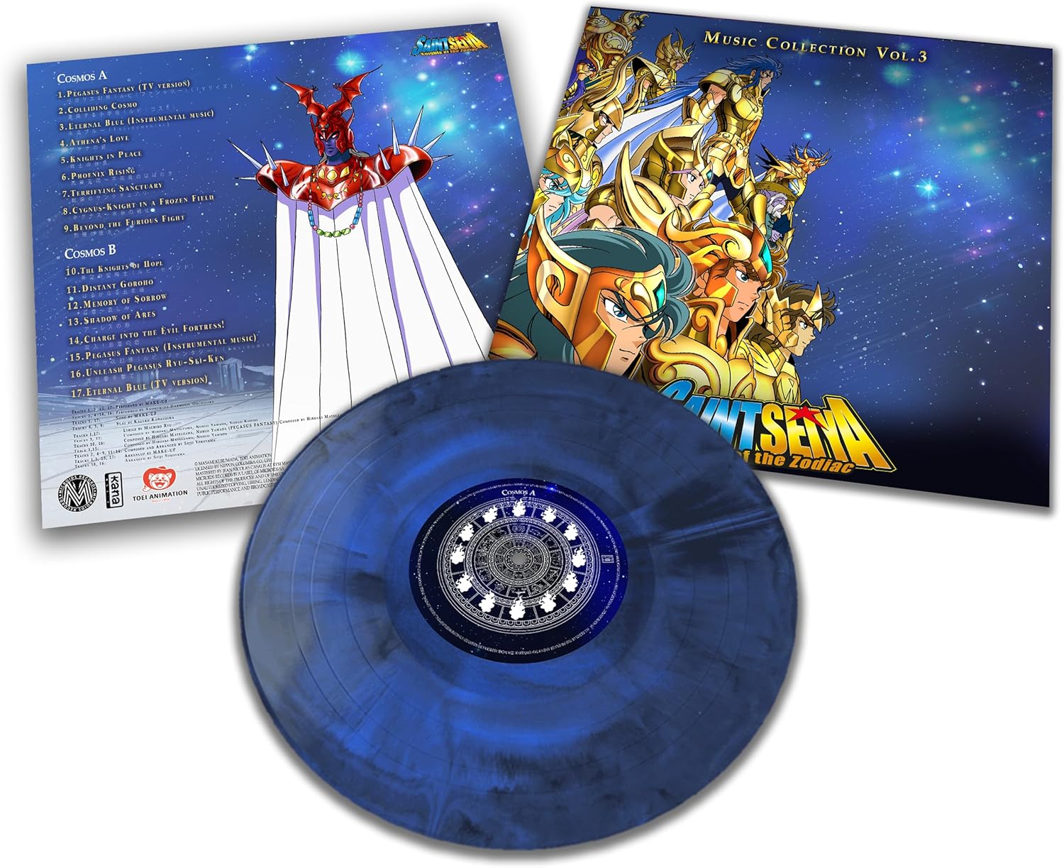 Saint Seiya - Music Collection Volume 3 (Blue Tran