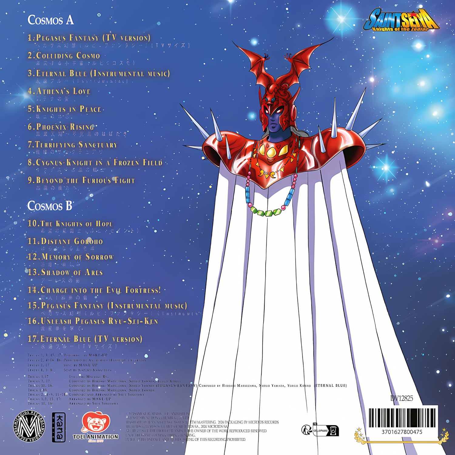 Saint Seiya - Music Collection Volume 3 (Blue Tran