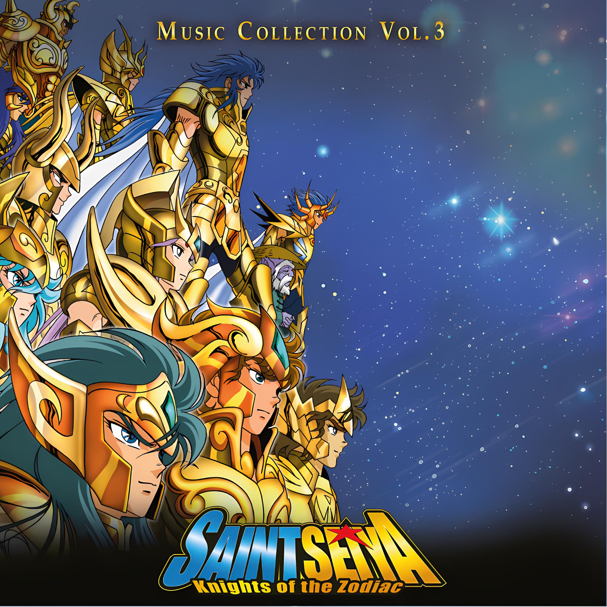 Saint Seiya - Music Collection Volume 3 (Blue Tran