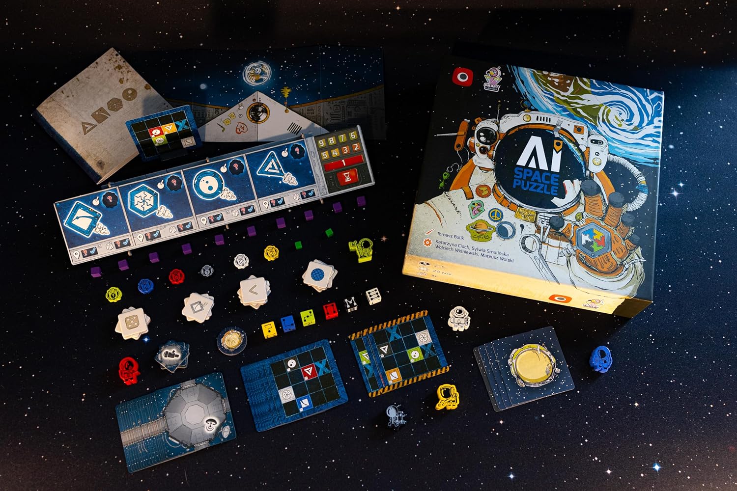 Wydawnictwo Portal POP00427 AI Space Puzzle (Eng.