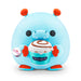 Snackles Super Sized 35 cm, Hippo (Cinnabon), by ZURU Cuddly Squishy Comfort 35 cm Plush with License Snack Brand Accessory (Hippo