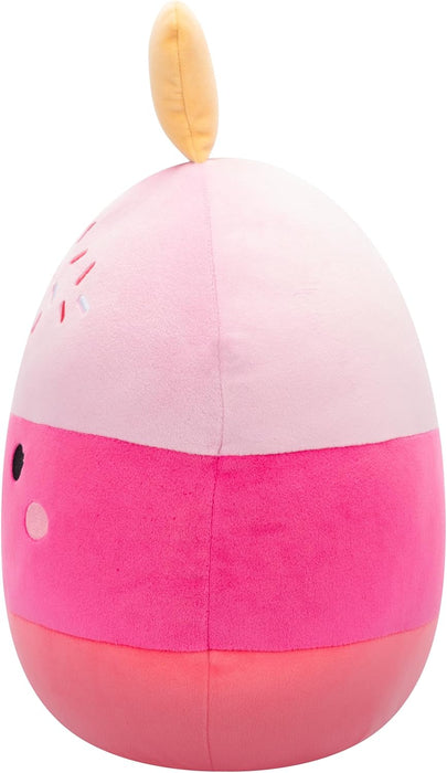 Squishmallows SQCR06573 Pama the Strawberry Cake Pop 30 cm Official Jazwares Plush Super Soft Cuddly Toy