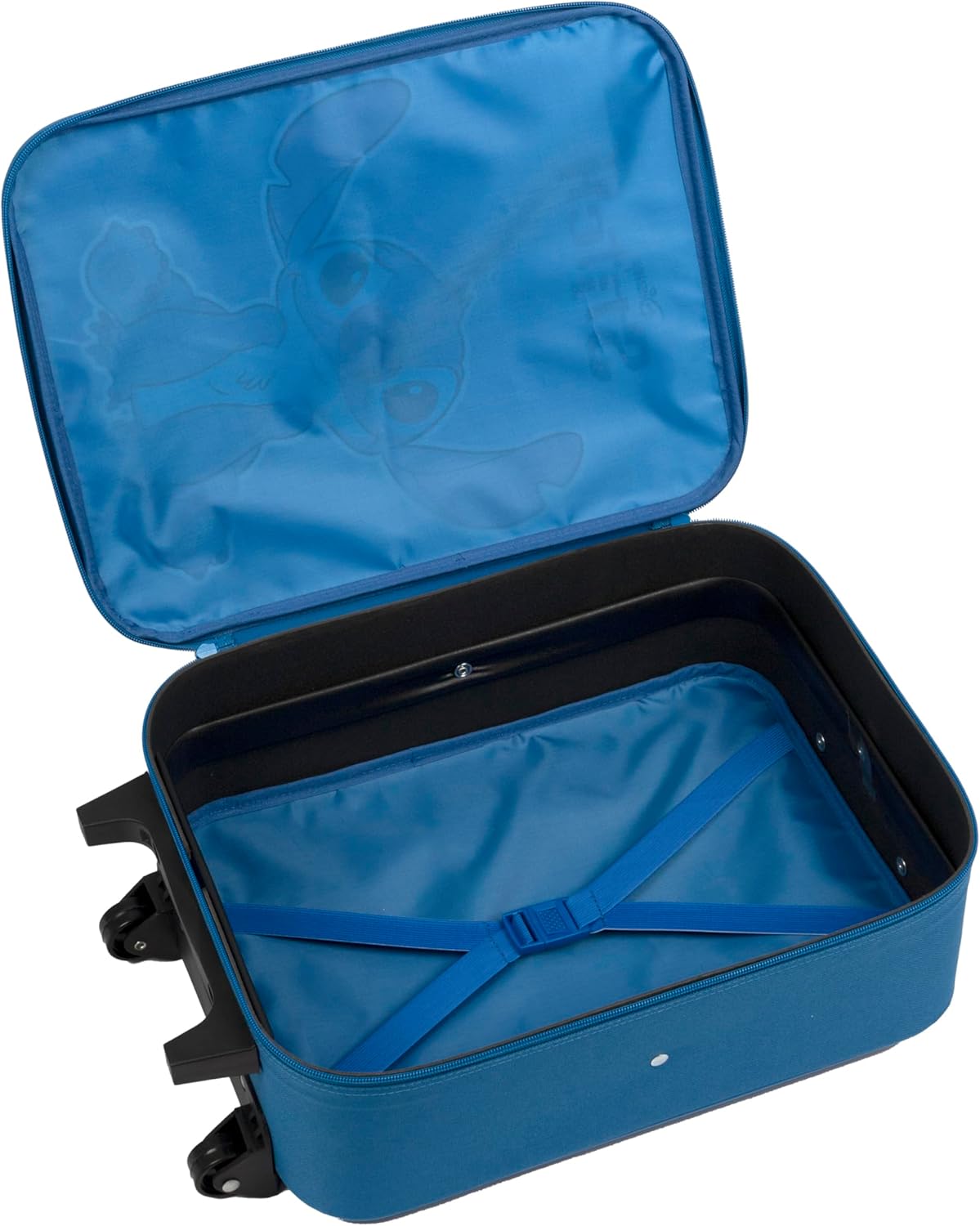 Undercover - Children's Trolley - Spacious Main Compartment - Ideal Travel Companion - Adjustable and Fixable Telescopic Pole - Dimensions 46 x 32 x 16 cm, Turquoise, Höhe: 46 cm, Breite: 32 cm