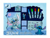 Undercover Stitch Mega Creative Box - Creativity, Crafts, Children - Fibre Tip Pens, Sticker Sheet, Colouring Book, Stamp, Blue