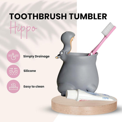 Winkee - Toothbrush Holder - Hippo
