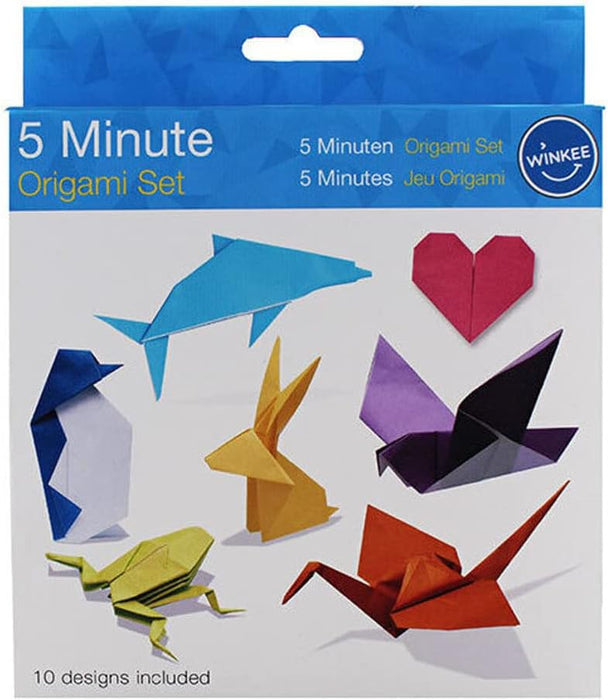 Winkee - Origami Set - 5 Minutes (16487)