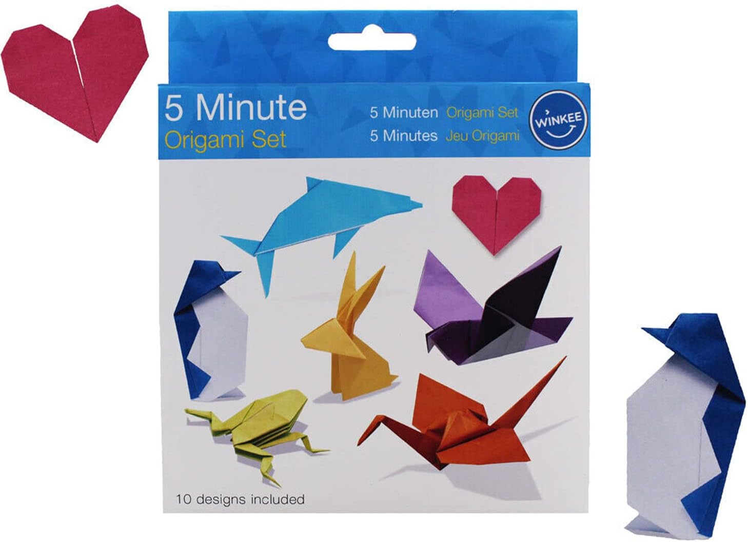 Winkee - Origami Set - 5 Minutes (16487)
