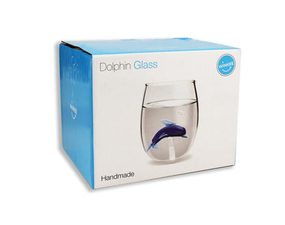 Winkee - Drinking Glasses - Handmade Dolphin
