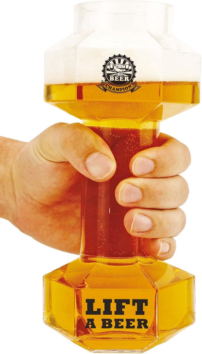 Winkee - Dumbbell Beer Glass - Glass