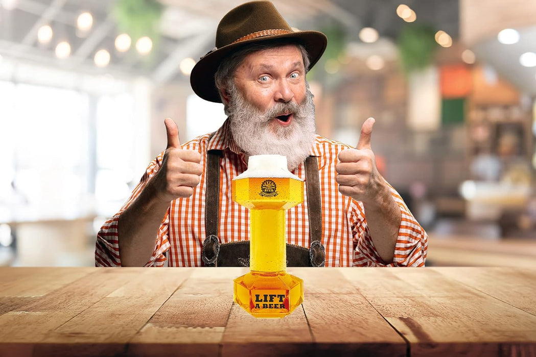 Winkee - Dumbbell Beer Glass - Glass